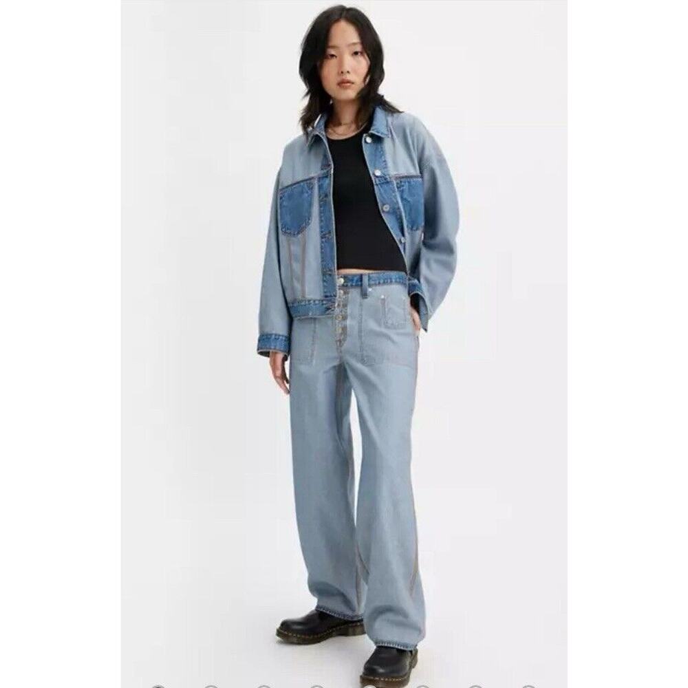 LEVI'S Big E Women’s Reversible Baggy Dad Jeans